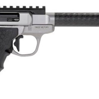 Smith & Wesson SW22 Performance Center Victory Target 22LR, Single 6" Carbon Fiber, Black Polymer Grip Stainless Steel, 10rd