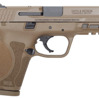 Smith & Wesson M&P9C M2.0 9mm, 4" Barrel, NTS Flat Dark Earth, 15rd