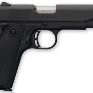 Browning 1911-380 Black Label Compact, .380 ACP, 3-5/8", 8rd