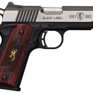 Browning Black Label Medallion Pro Compact, .380 ACP, 3.62", 8rd