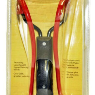 Marksman Laserhawk Talon Grip Slingshot Black/Red