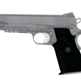 Pachmayr Signature, Backstrap Pistol Grip Browning Hi-Power Black Rubber