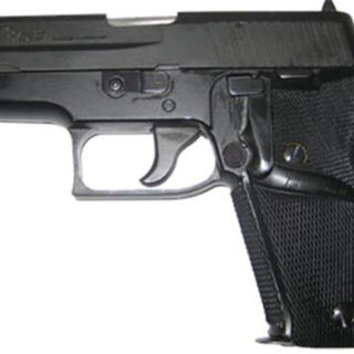 Pachmayr Signature, Backstrap Pistol Grip Sig Sauer 225 Black Rubber