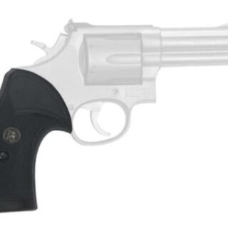 Pachmayr Presentation Grip Ruger Blackhawk/Single Six, Checkered, Black Rubber