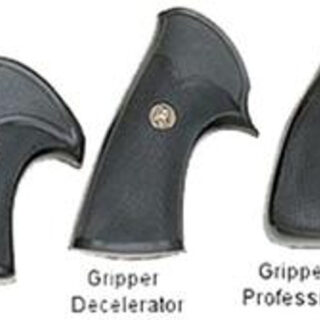 Pachmayr Compact Pistol Grip S&W N Frame, Round Butt, Black Rubber