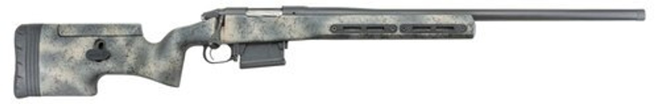 Bergara Premier Ridgeback 308 Winchester 20" Barrel, Fiberglass Camo Stock, Stainless Cerakote, 5rd