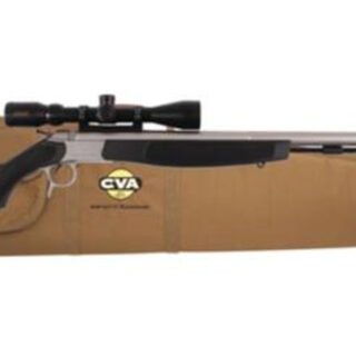 CVA Optima v2 209 Magnum Series .50 Caliber 26" Stainless Steel Fluted Barrel Black Stock KonusPro 3-9x40 Scope Padded Case