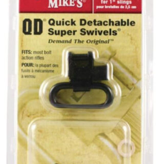 Uncle Mike's 1" Black Quick Detach Sling Swivels