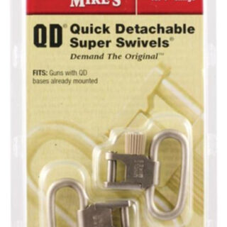 Uncle Mike's QD Super Swivels, Pair, Nickel for 1" Slings, -2