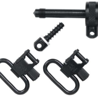 Uncle Mike's 1" Black Quick Detach Sling Swivels For Remington Model 742