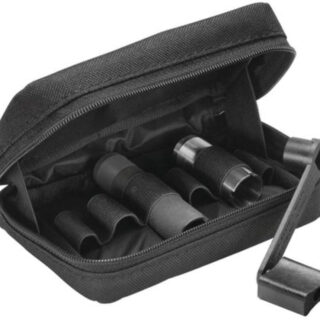 Remington Choke Tube Case Holds Six Includes Pocket With Zipper for Wrench Heavy-Duty Cordura