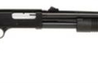 Maverick 88 Pump 12 ga 24" Cyl Bore 3" Black Synthetic Stock Blued