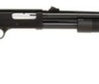 Maverick 88 Pump 12 ga 24" Rifled 3" Black Synthetic Stock Blued