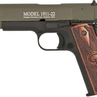 Chiappa Firearms 1911, 22LR, 5", 10rd, OD Green Slide Finish