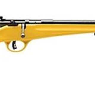 Savage Rascal, 22 LR, 16.125" Barrel, Blued, Yellow Polymer Stock, Single Shot, AccuTrigger, Adjustable Sights
