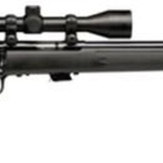 Savage Mark II FVXP 22 LR, 21" Barrel, Black Color, Bushnell 3-9x40 Scope, 5Rd, Detachable Box Magazine