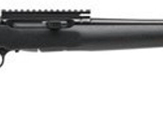 Savage A22 Pro Varmint .22 LR, 22" Threaded Barrel, Wood Black Stock, 10rd
