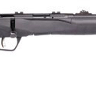 Savage B22 Compact .22 LR, 18" Barrel, Synthetic Black Stock, Black Carbon, 10rd