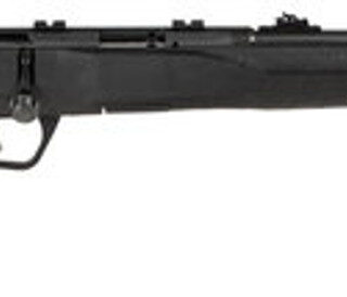 Savage B22 Magnum F Compact .22 WMR, 18" Barrel, Synthetic Black Stock, Blued, 10rd