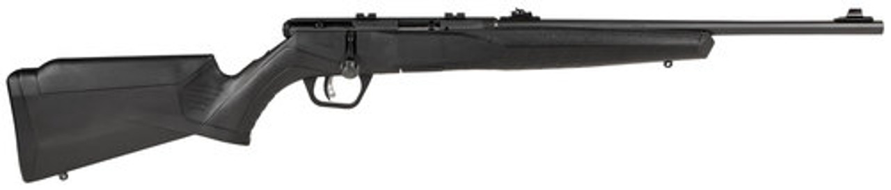 Savage B22 Magnum F Compact .22 WMR, 18" Barrel, Synthetic Black Stock, Blued, 10rd