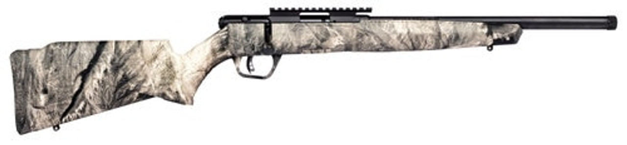 Savage B17 FV-SR .17 HMR, 16.5" Barrel, Synthetic Overwatch Stock, Black Carbon, 10rd