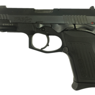 Bersa TPR9C Compact 9mm, 4.1" Barrel, Black, Steel Slide, 13rd