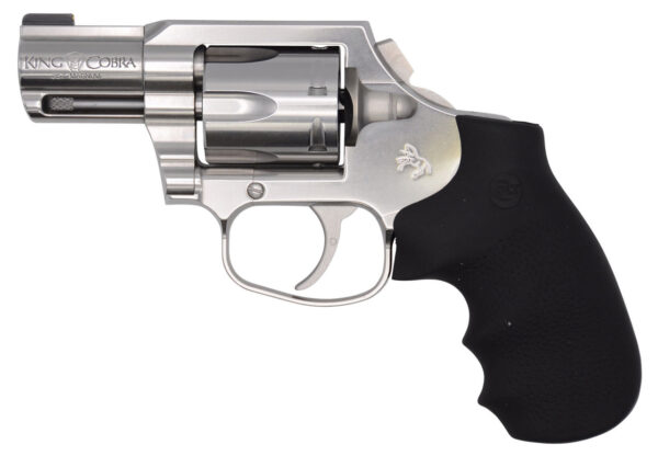 Colt King Cobra Carry Revolver 357 Mag/38 Special 2" SS Barrel Black Hogue Overmolded Grip - Image 2