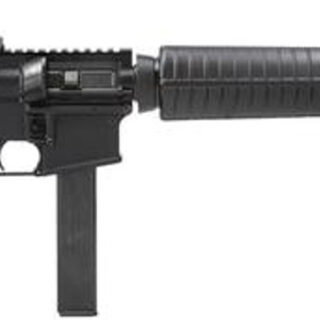 Colt's Manufacturing, Semi-automatic AR, 9mm, 16.1" Barrel, Magpul Flip Sights, Black, 4 Position Collapsible Stock, 32Rd