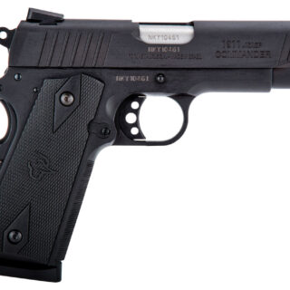 Taurus 1911 CB Commander 45 ACP, 4.2" Barrel, Black Polymer Grips, 8rd Mag