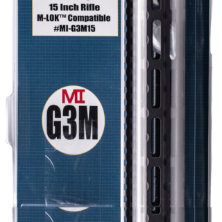 Midwest Gen 3 M-Series, Handguard, Fits AR Rifles, 15", M-LOK, Black