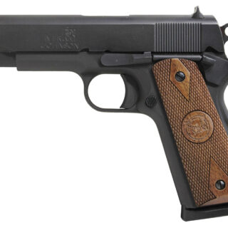 Iver Johnson 1911 Falcon Commander 70 Series .45 ACP, 5" Barrel, Walnut Grip, Blued, 8rd