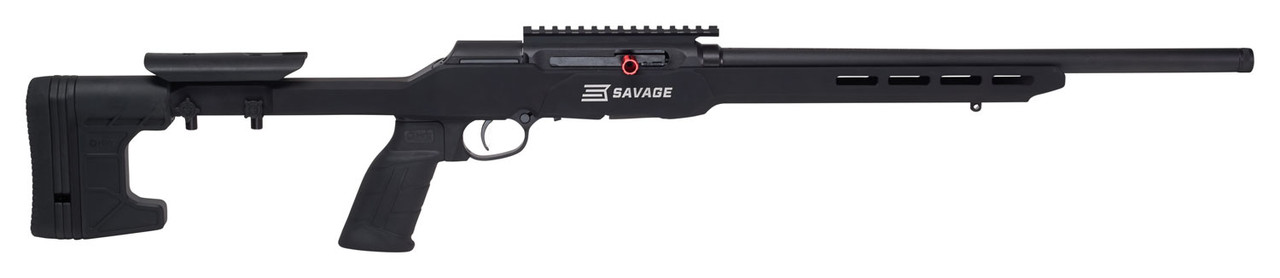 Savage A22 Precision .22 LR, 18" Heavy Threaded Barrel, MDT ACC Stock, Black, 10rd