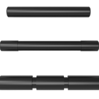Cross Armory 3 Pin Set Compatible with Glock Gen1-3 Steel Black