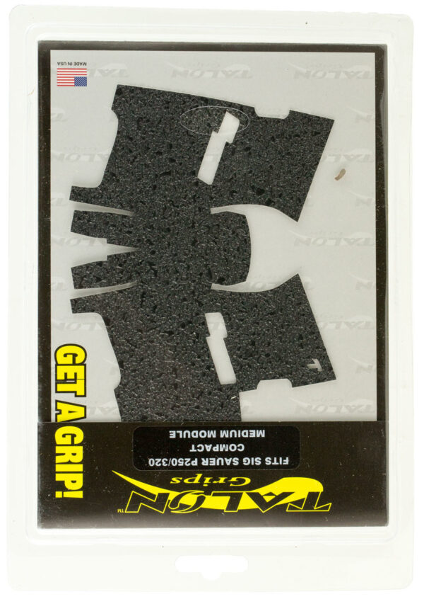 Talon Adhesive Grip Sig P320 Compact/P250, Textured Rubber, Black