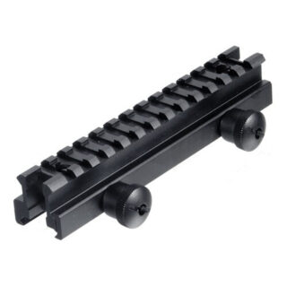 UTG RISER MOUNT FULL SIZE MED PROFILE .83 13 SLOTS