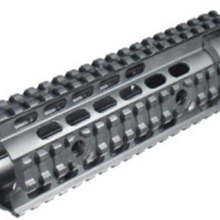 Leapers, Inc. - UTG Model 4/15 Quad Rail, Fits AR Rifles, Carbine Length, Free Float, Black