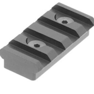 Leapers, Inc. - UTG Keymod Picatinny Rail Section, 1.57", 4 Slots, Black
