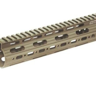 Leapers, Inc. - UTG Handguard, Fits AR Rifles, 9" Carbine Length, Super Slim Free Float, Flat Dark Earth Cerakote