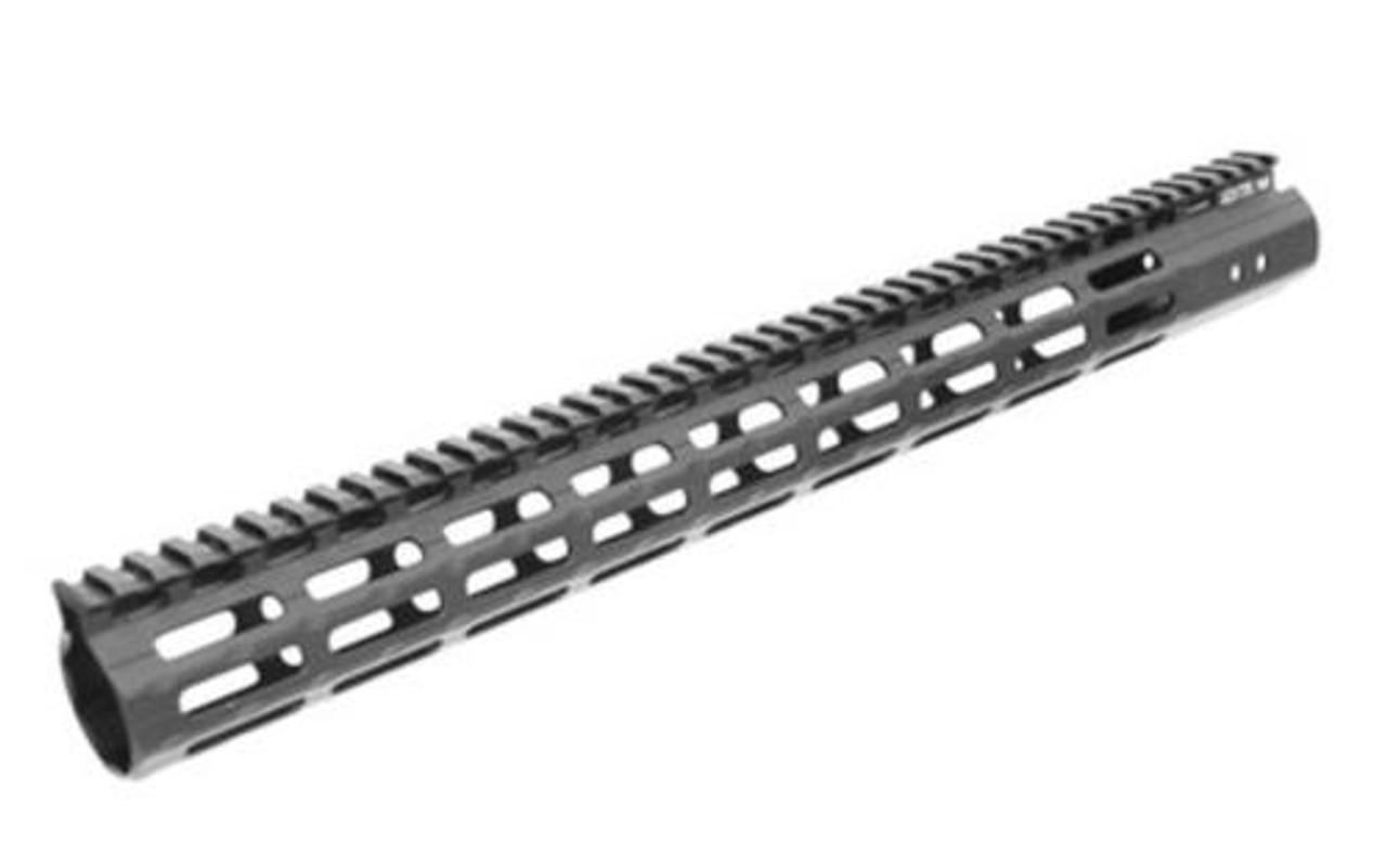 Leapers, Inc. - UTG Handguard, Fits AR Rifles, 17" Super Slim, Free Float M-LOK, Black