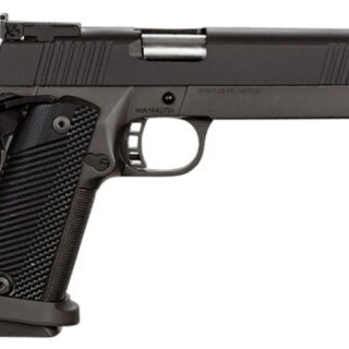 Rock Island Armory PRO Ultra Match HC Single 40 S&W 5" Barrel, Black G10 Grip Black Parkerized, 17rd