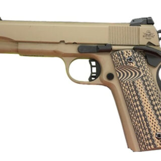 Rock Island Armory Ultra 10 1911 10mm, 5" Barrel, Flat Dark Earth Cerakote, G10 Grips, 8rd Mag