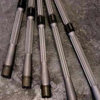 V7 Weapon Systems AR Match Threaded Barrel 5.56mm, 18", Stainless, Flat Dark Earth, Fluted