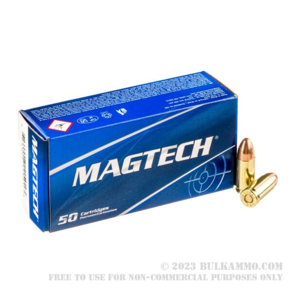 1000 Rounds of 9mm Ammo by Magtech - 124gr FMJ - Image 4