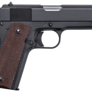 Thompson 1911 Commader Single 45 ACP 4.25" Barrel Brown Polymer Grip Black 7rd Mag