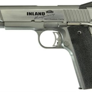 Inland Mfg. 1911 Custom Carry, 45 ACP, 5", 7rd, Black Ergo XT Grip