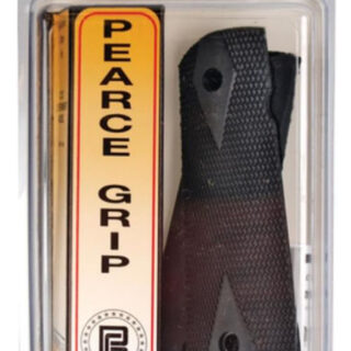 Pearce Grip Side Panel Grips 1911 Government Black Rubber