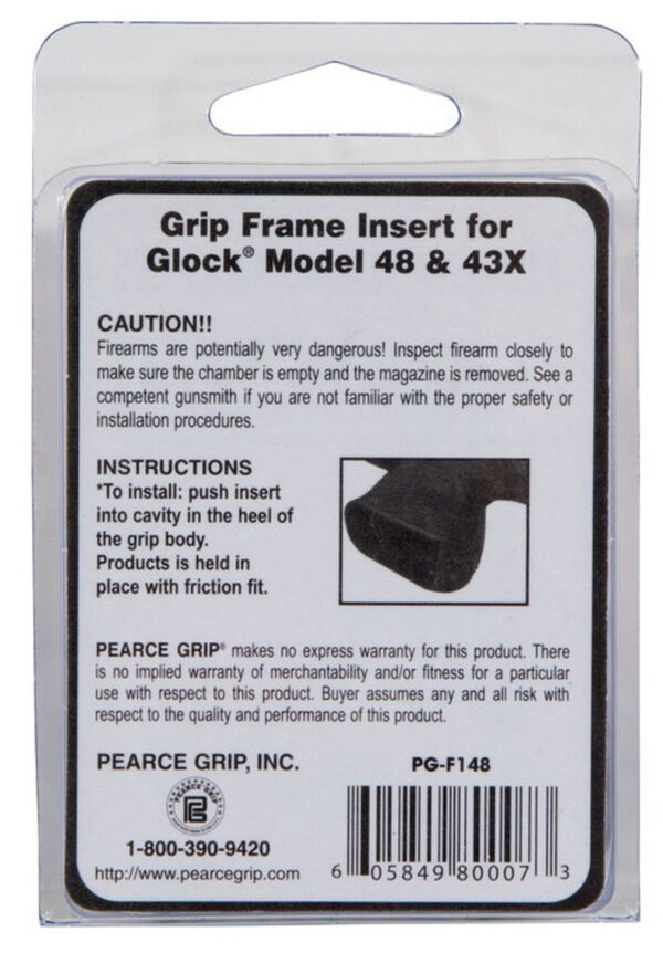 Pearce Grip Frame Insert Glock 48/43x - Image 3