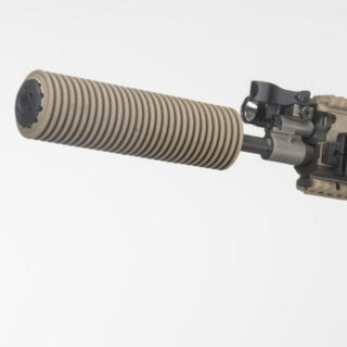 Manta Suppressor Sleeve, 1.5" Diameter, Flat Dark Earth