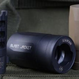 Gemtech, Blast Jacket, 5.56mm, 762NATO, Fits GEMTECH Quickmount, Black