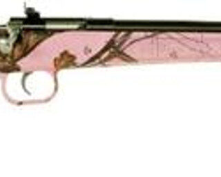 Keystone Sporting Arms, Crickett, Generation 2, Bolt, Youth, 22 LR, 16.125", Mossy Oak Pink Blaze, Matte Blued, Synthetic